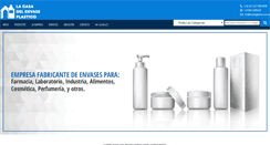 Desktop Screenshot of envaseplastico.com.ar